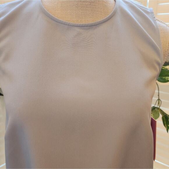 LDT BY ALEX + MICHAEL SLEEVELESS FLOUNCE MINIDRESS SIZE 4 RETAIL $250 - Picture 5 of 10